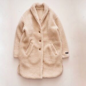 Magnlens Lined Sherpa Coat in Small